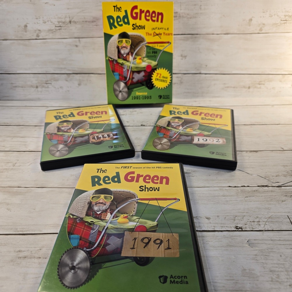 The Red Green Show Infantile The Early Years DVD Seasons 1991-1993 72 Episodes